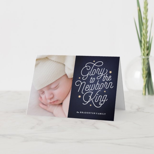 Cartão De Festividades Glória (Frente)