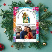 Glória espanhola a Deus nas alturas no Natal