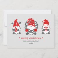 Gnomos Engraçados | Férias de Natal Cinzentas Fot