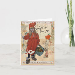 Cartão De Festividades God Jul Helgkort 