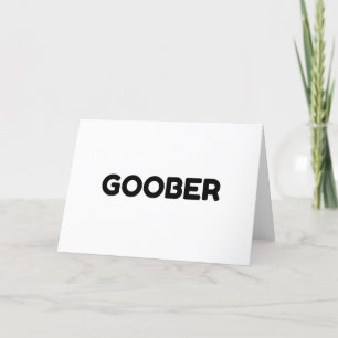 CARTÃO DE FESTIVIDADES GOOBER