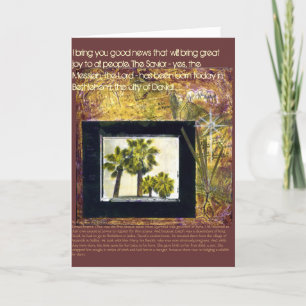 Cartão De Festividades Good News Christmas Card