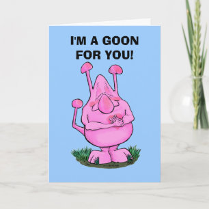 Cartão De Festividades GOON 'for you' Valentine