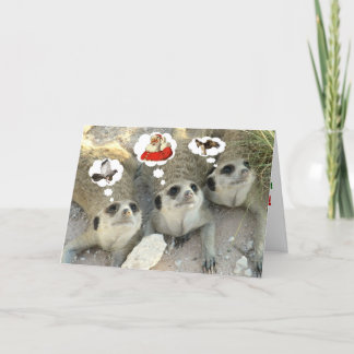 Cartão De Festividades Goshawk? Papai noel! Eagle? - Cumprimentos das