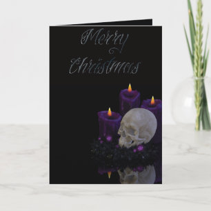 Cartão De Festividades Gothic Holidays - Merry Christmas