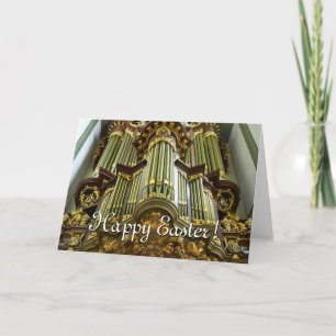 Cartão De Festividades Gouda organ Easter card