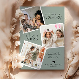 Cartão De Festividades Graduação Conjunta dos Nossos Graduados