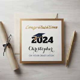 Cartão De Festividades Graduation card Congratulations , University card