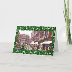 Cartão De Festividades Grafton Street, Dublin Christmas Card