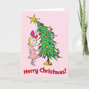 Cartão De Festividades Gralha Eu fui Cindy-Lou que é bom