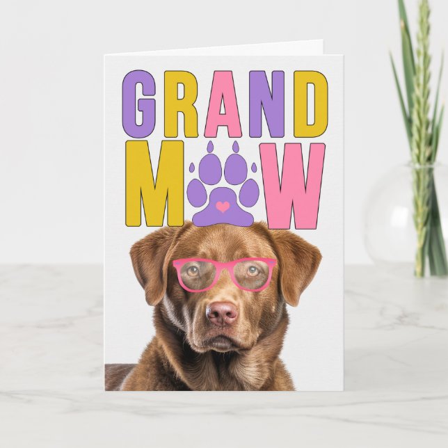 Cartão De Festividades Grand MAW Chesapeake Bay Dia dos Avós Engraçado (Frente)