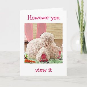 CARTÃO DE FESTIVIDADES GRANDE BUMBUM E GRANDE DESEJO DE PÁSCOA PARA VOCÊ