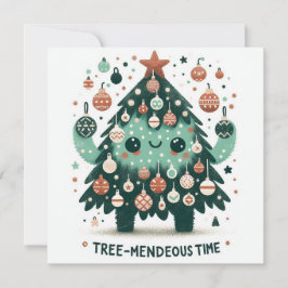 Cartão De Festividades Grande Sorriso Três Muito Tempo