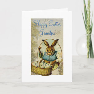 Cartão De Festividades Grandpa Easter Card