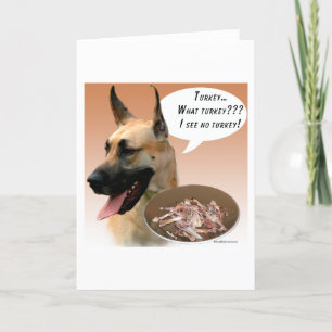 Cartão De Festividades Great Dane Turquia