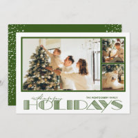 Green Multiple Photo Happy