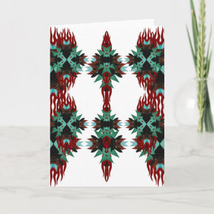 CARTÃO DE FESTIVIDADES GREETINGAS PSIQUEDÉLICAS