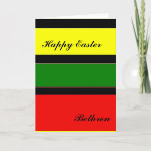 Cartão De Festividades Greetings Bethren