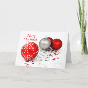 Cartão De Festividades GREETINGS DE NATAL DE MERCADORIAS Personalizáveis