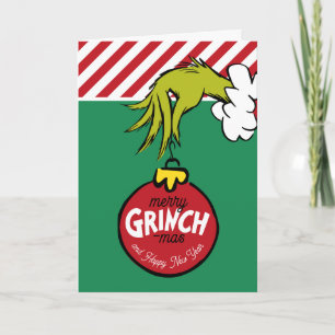 Cartão De Festividades Grinch   Enfeite Personalizado de Natal