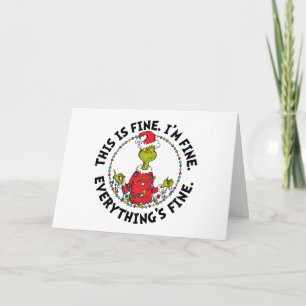 Cartão De Festividades Grinch   Tudo Bem