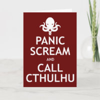 Gritar de Pânico e Chame Cthulhu