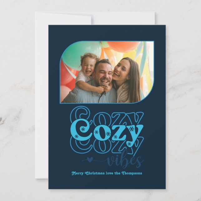 Cartão De Festividades Groove Ártico Ambiente Aconchegante Apenas Vibraçõ (Frente)