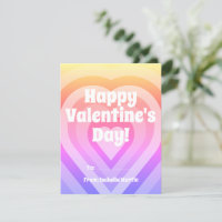 Groovy Hearts Kids Classroom Dia de os namorados