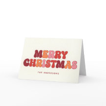 Groovy Script Retro Feliz Natal