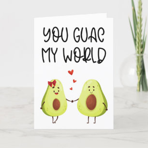 Cartão De Festividades Guac My World Namorados Card