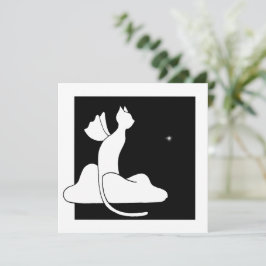 Cartão De Festividades Guardian Cat