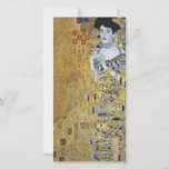 Cartão De Festividades Gustav Klimt - Retrato de Adele<br><div class="desc">Gustav Klimt - Retrato de Adele Bloch-Bauer I</div>