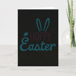 CARTÃO DE FESTIVIDADES **H O P P Y** EASTER AND HAPPY SPRING & EVERYTHING