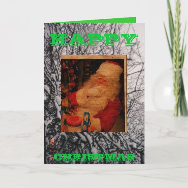 CARTÃO DE FESTIVIDADES H, SC, FELIZ, NATAL (Frente)