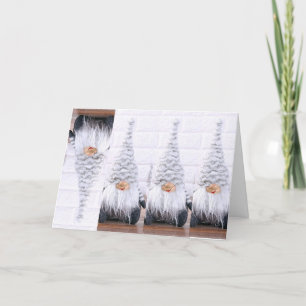 CARTÃO DE FESTIVIDADES **HÁ UM EM CADA GNOME ENGRAÇADO**