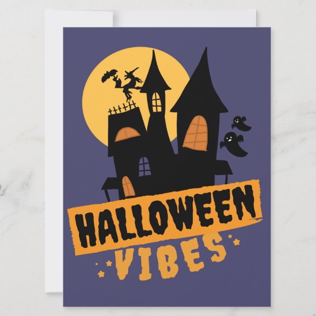 CARTÃO DE FESTIVIDADES HALLOWEEN (Frente)