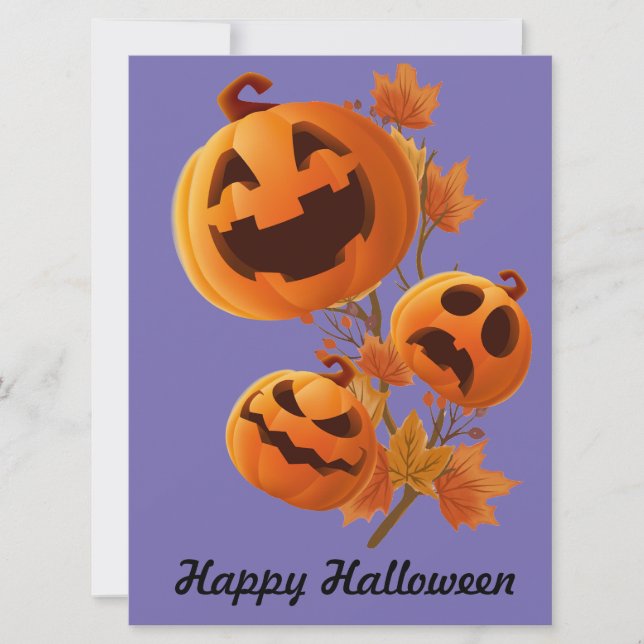 CARTÃO DE FESTIVIDADES HALLOWEEN (Frente)