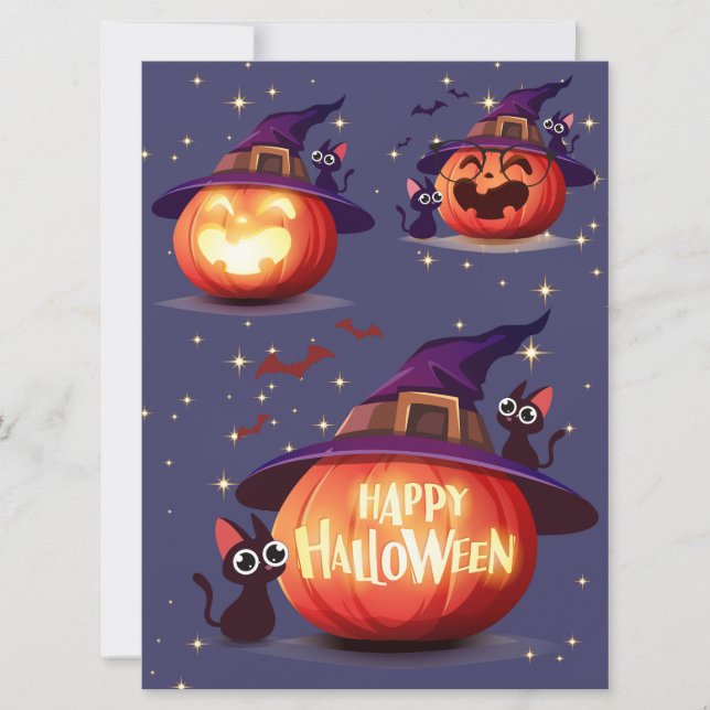 CARTÃO DE FESTIVIDADES HALLOWEEN (Frente)