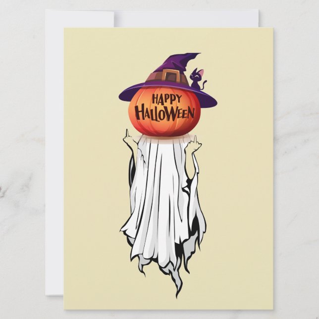 CARTÃO DE FESTIVIDADES HALLOWEEN (Frente)