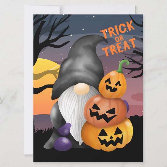 CARTÃO DE FESTIVIDADES HALLOWEEN (Frente)