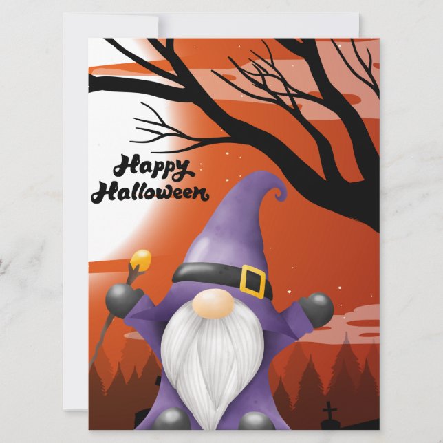 CARTÃO DE FESTIVIDADES HALLOWEEN (Frente)
