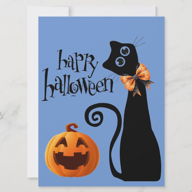 CARTÃO DE FESTIVIDADES HALLOWEEN (Frente)