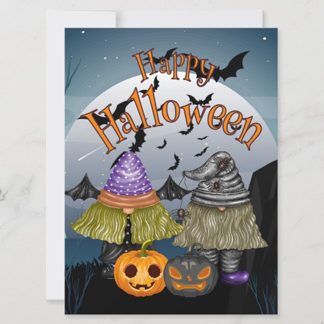 CARTÃO DE FESTIVIDADES HALLOWEEN (Frente)