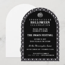 HALLOWEEN - Padrão - Caveira & Ossos - preto branc