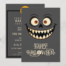 HALLOWEEN - Rosto de Abóbora Assustador Amigável 2