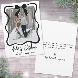 Cartão De Festividades Hand Drawn Whimsical Merry Christmas