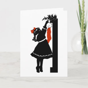 Cartão De Festividades Hanging My Stocking Template