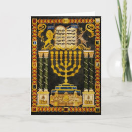 Cartão De Festividades Hannukah