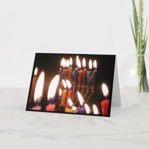 Cartão De Festividades Hanukkah card