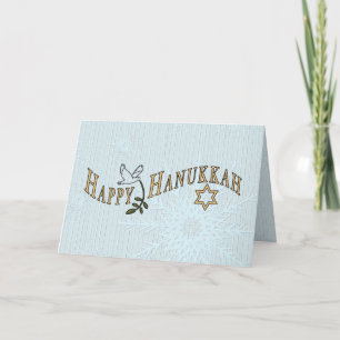 Cartão De Festividades Hanukkah Card - Adicionar as próprias palavras den